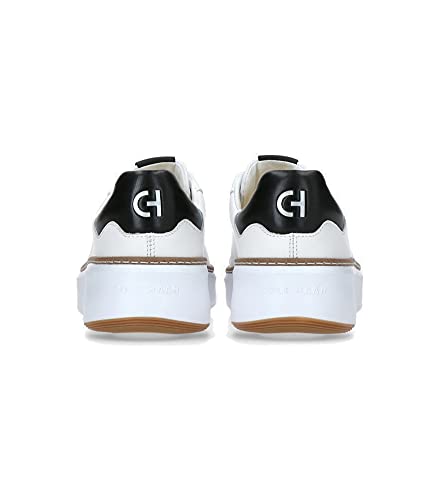 Cole Haan GrandPro Topspin Sneakers - Women's Ivory/Black Leather Shoe Deals Outlet