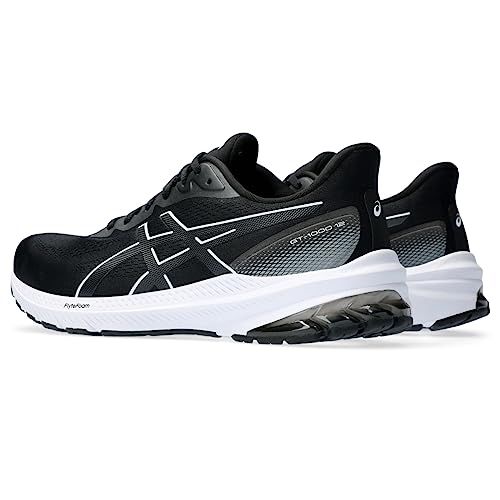 ASICS GT - 1000 12 - Men's Black/White Shoe Deals Outlet