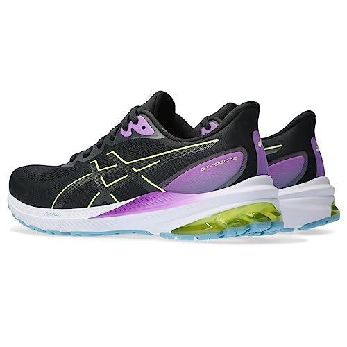 ASICS GT - 1000 12 - Women's Black/Glow Yellow Shoe Deals Outlet