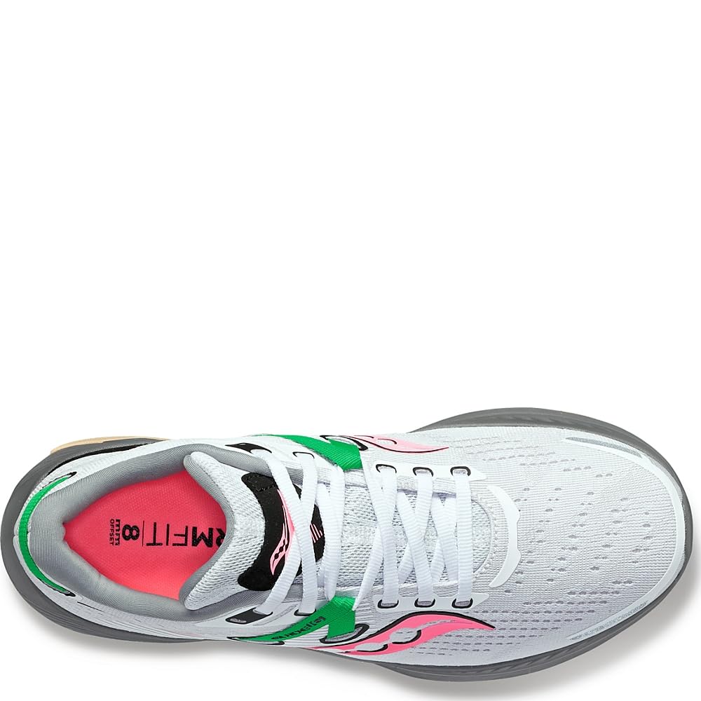 Saucony Guide 16 - Women's White/Gravel Shoe Deals Outlet