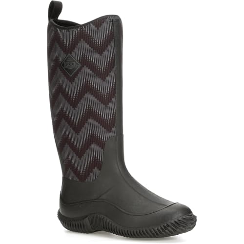 The Original Muck Boot Company Hale - Women's Black/Black Chevron Shoe Deals Outlet
