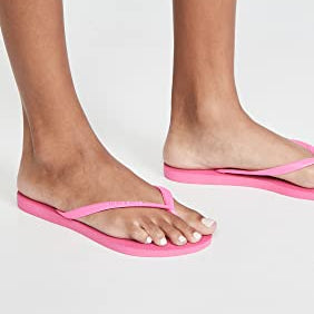Havaianas Slim Sandals Pink Flux EU 35 - 36 | US Women's 5 - 6 M 7893249603193 Shoe Deals Outlet