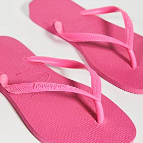 Havaianas Slim Sandals Pink Flux EU 35 - 36 | US Women's 5 - 6 M 7893249603193 Shoe Deals Outlet