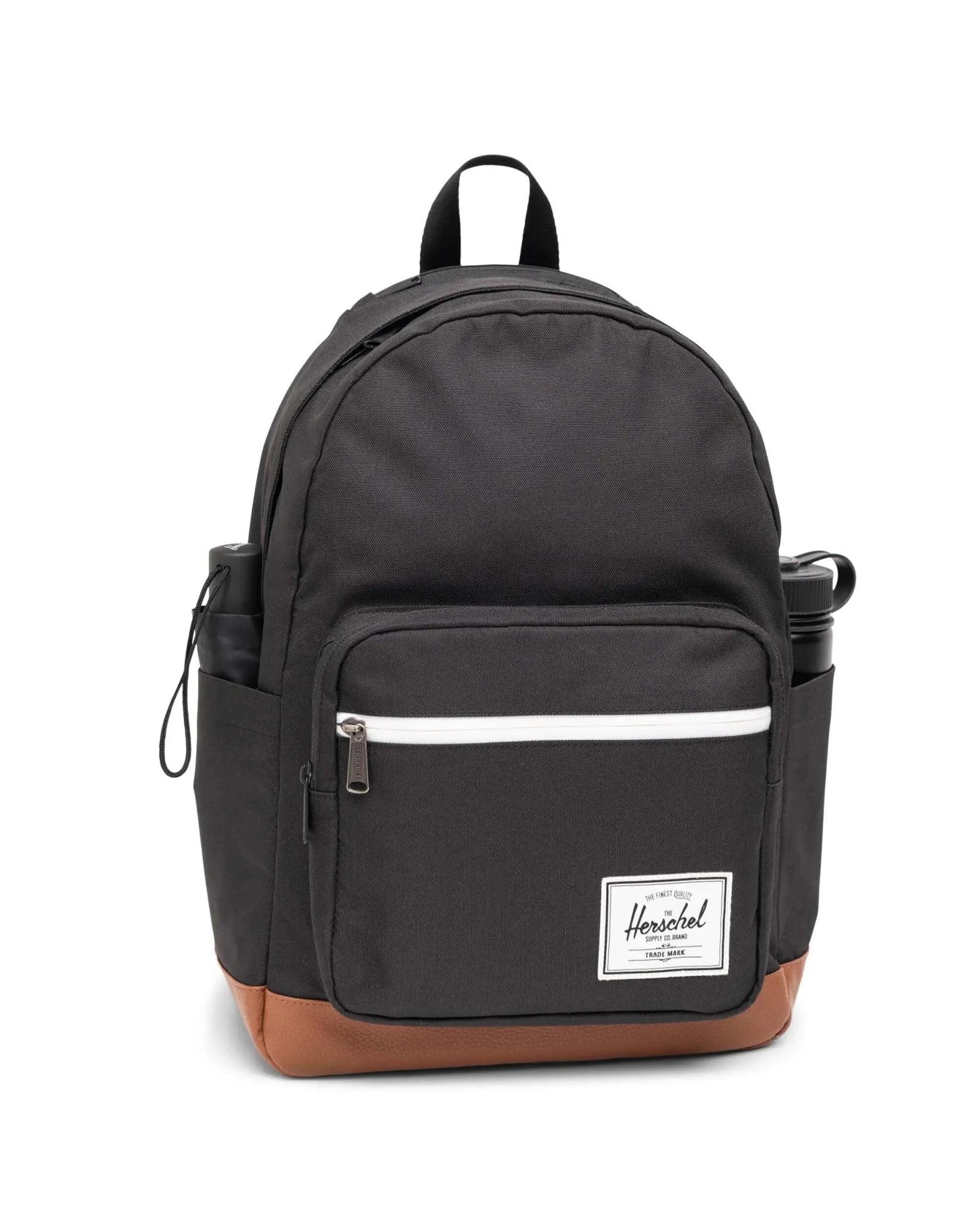 Herschel Supply Co. Pop Quiz Backpack Black / Tan OS 828432010387 Shoe Deals Outlet