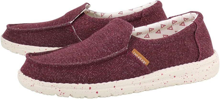Hey Dude Misty Burgundy 6 M 8057157803123 Shoe Deals Outlet