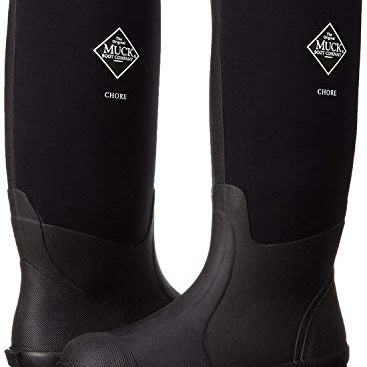 The Original Muck Boot Company Hore Classic Work Boot - Men's Black Shoe Deals Outlet