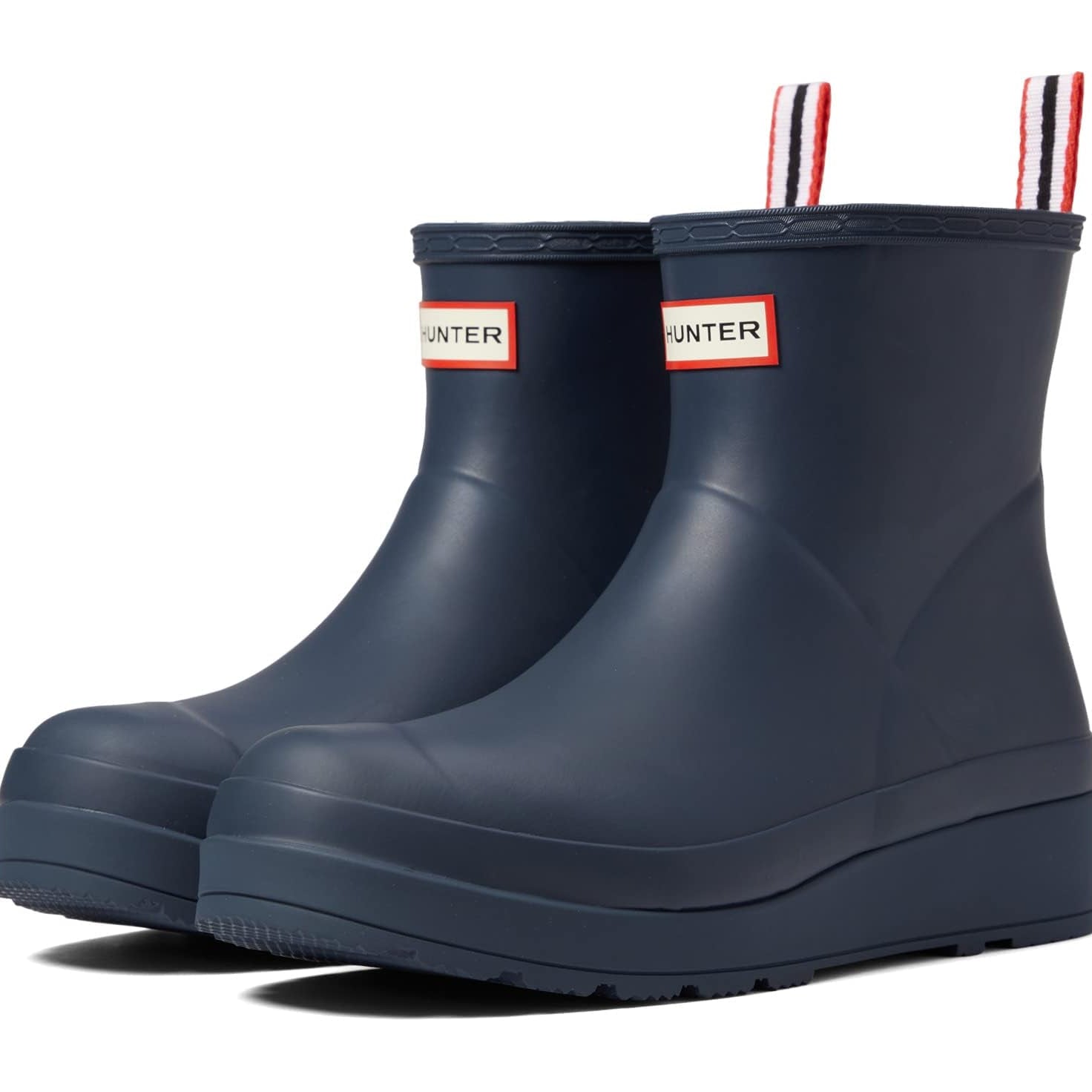 Hunter Playboot Short Navy 11 M 5013441406954 Shoe Deals Outlet