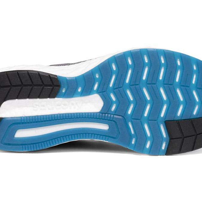 Saucony Hurricane 22 - Men's Grey/Black Shoe Deals Outlet