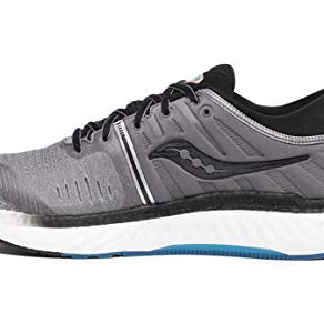 Saucony Hurricane 22 - Men's Grey/Black Shoe Deals Outlet