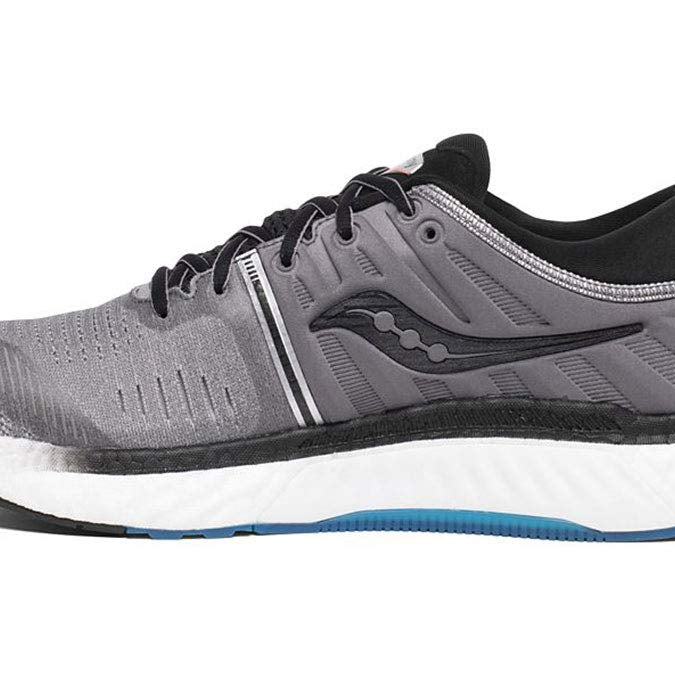 Saucony Hurricane 22 - Men's Grey/Black Shoe Deals Outlet