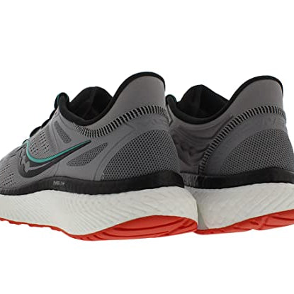 Saucony Hurricane 23 Running Shoe - Men's Alloy/Scarlet Shoe Deals Outlet