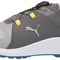 PUMA Ignite Fasten8 Pro Golf Shoe - Men's High Rise - puma Silver - quiet Shade Shoe Deals Outlet