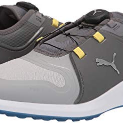 PUMA Ignite Fasten8 Pro Golf Shoe - Men's High Rise - puma Silver - quiet Shade Shoe Deals Outlet