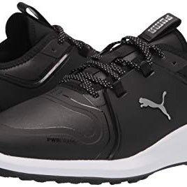 PUMA Ignite Fasten8 Pro Golf Shoe - Men's Puma Black - puma Silver - puma Black Shoe Deals Outlet