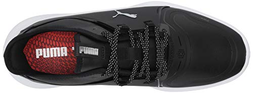 PUMA Ignite Fasten8 Pro Golf Shoe - Men's Puma Black - puma Silver - puma Black Shoe Deals Outlet
