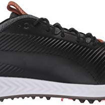 PUMA Ignite PWRADAPT Leather 2.0 Golf Shoes - Men's Black Shoe Deals Outlet