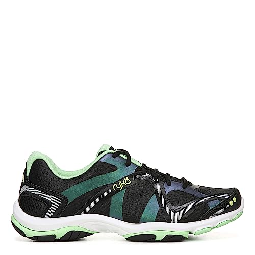 Ryka Influence - Women's Black/Green Shoe Deals Outlet