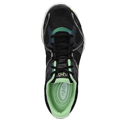 Ryka Influence - Women's Black/Green Shoe Deals Outlet