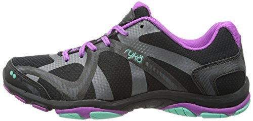 Ryka Influence - Women's Black/Sugar Plum/Vivid Aqua Shoe Deals Outlet