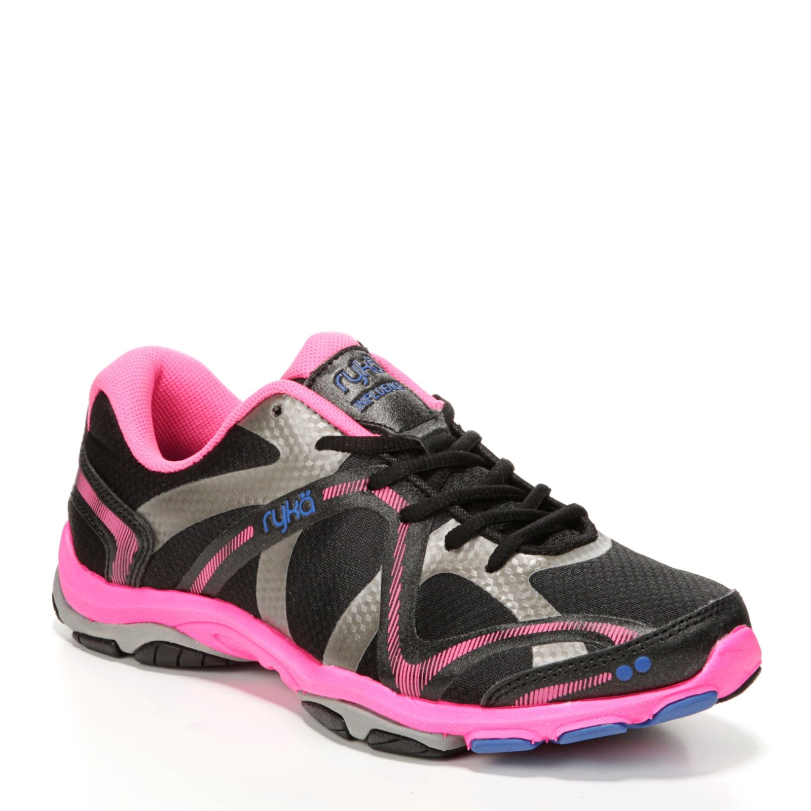 Ryka Influence - Women's Black/Atomic Pink/Royal Shoe Deals Outlet