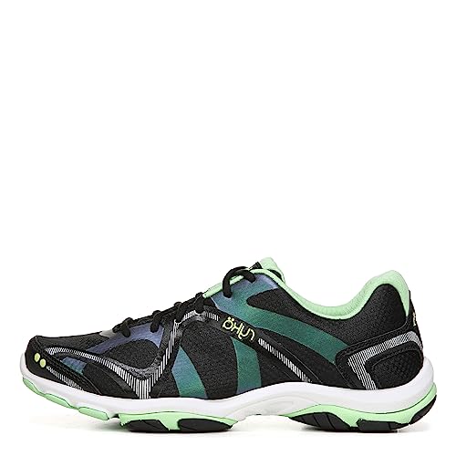 Ryka Influence - Women's Black/Green Shoe Deals Outlet