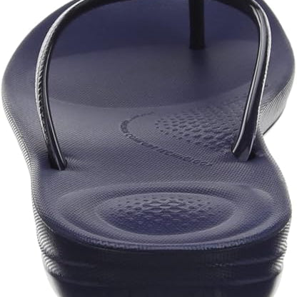 FitFlop IQushion Ergonomic Flip - Flops - Women's Midnight Navy Shoe Deals Outlet