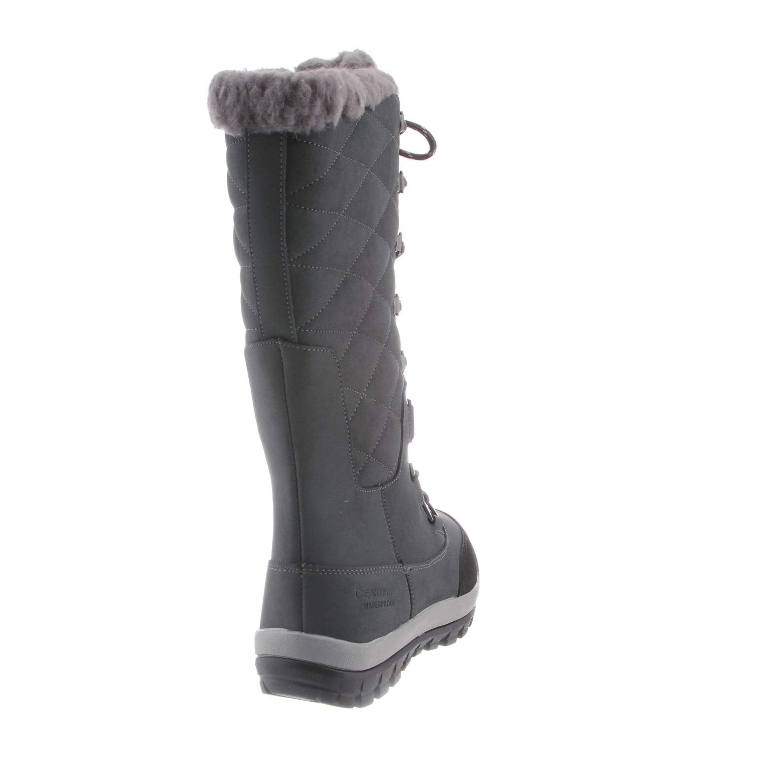 BEARPAW Isabella Boot - Women's Charcoal Shoe Deals Outlet