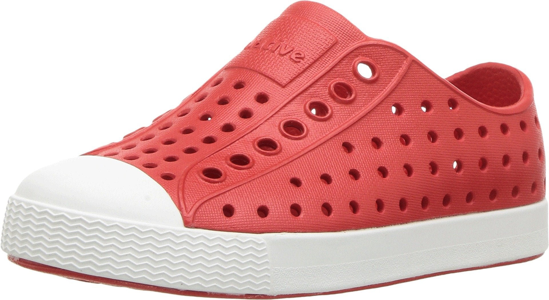 Native Shoes Kids Jefferson - Kids Torch Red/Shell White Shoe Deals Outlet