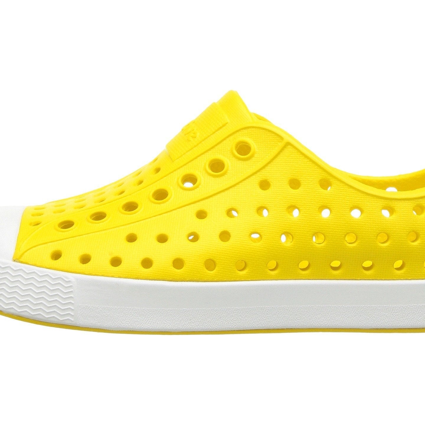 Native Shoes Kids Jefferson - Kids Crayon Yellow/Shell White Shoe Deals Outlet