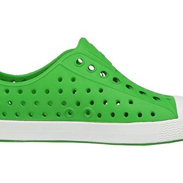 Native Shoes Kids Jefferson - Kids Grasshopper Green/Shell White Shoe Deals Outlet