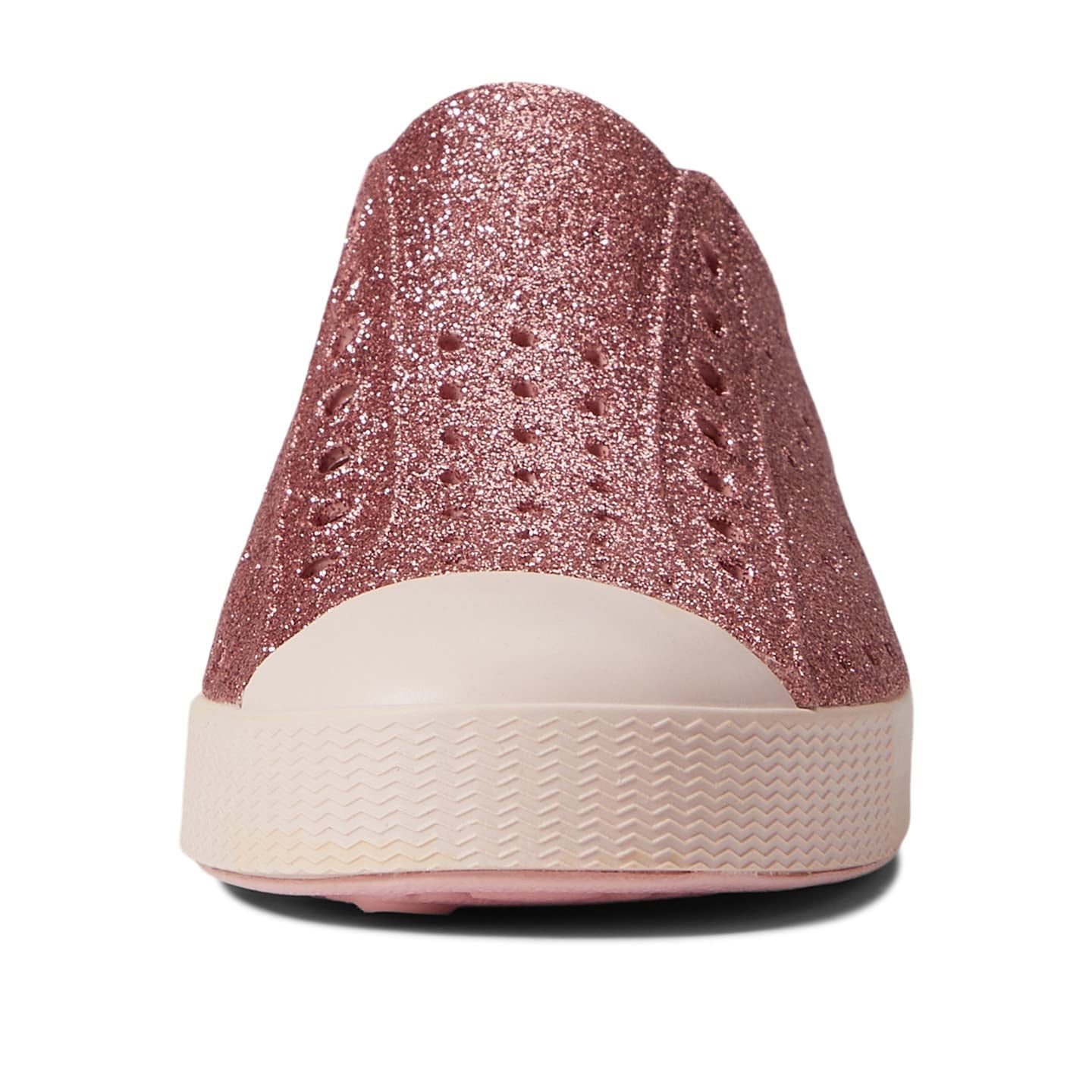 Native Shoes Kids Jefferson - Kids Rose Pink Bling/Dust Pink Shoe Deals Outlet