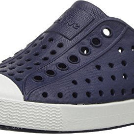 Native Shoes Kids Jefferson - Kids Regatta Blue/Shell White Shoe Deals Outlet