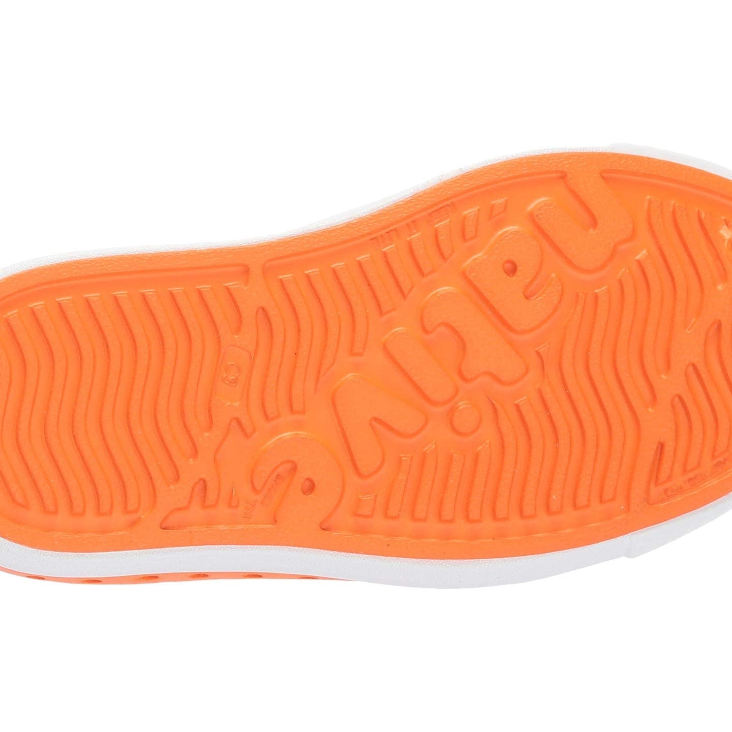 Native Shoes Kids Jefferson - Kids City Orange/Shell White Shoe Deals Outlet