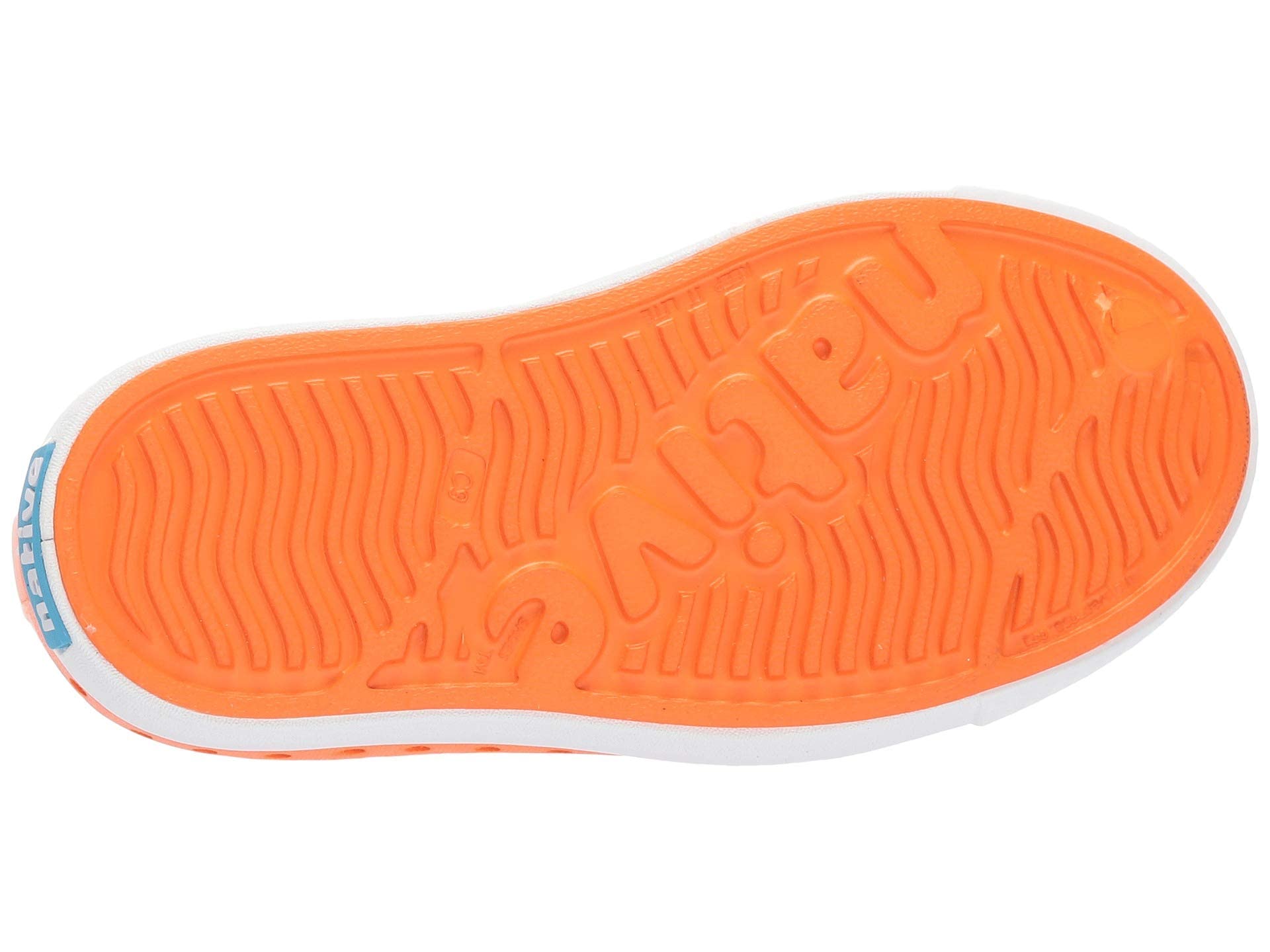 Native Shoes Kids Jefferson - Kids City Orange/Shell White Shoe Deals Outlet