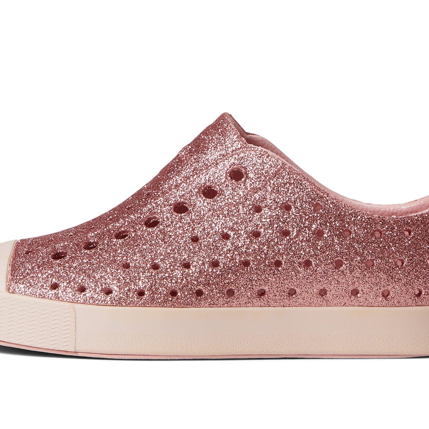 Native Shoes Kids Jefferson - Kids Rose Pink Bling/Dust Pink Shoe Deals Outlet