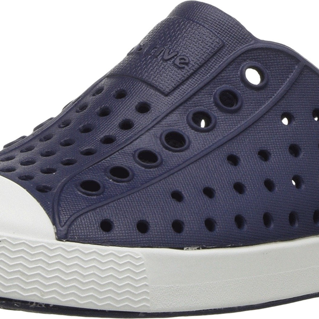 Native Shoes Kids Jefferson - Kids Regatta Blue/Shell White Shoe Deals Outlet