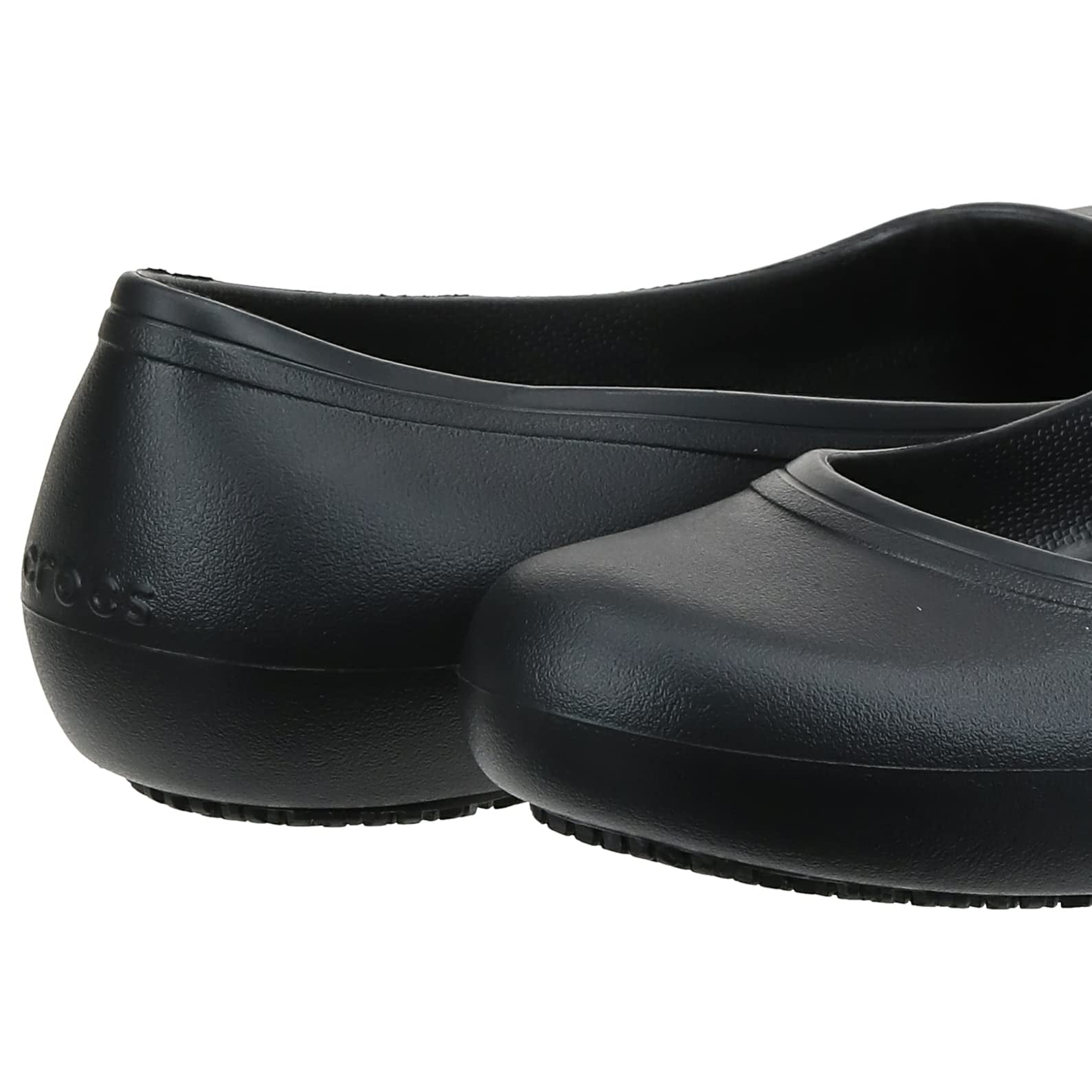 Crocs Kadee ll Work Flat - Women's Black/Black Shoe Deals Outlet