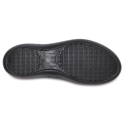 Crocs Kadee ll Work Flat - Women's Black/Black Shoe Deals Outlet