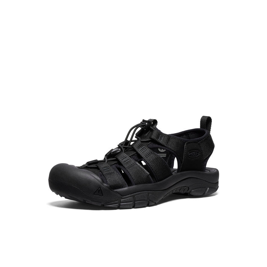 KEEN Newport H2 Sandal Triple Black 11.5 M 191190472668 Shoe Deals Outlet
