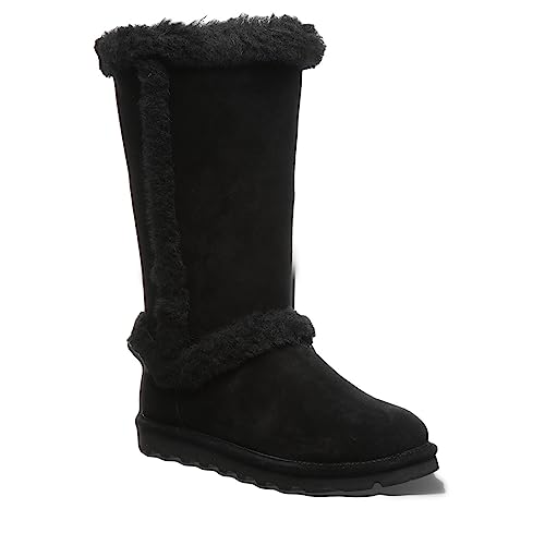 BEARPAW Kendall Boots - Women's Black/Black Shoe Deals Outlet