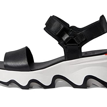 SOREL Kinetic Impact Y - Strap - Women's Black, Sea Salt Shoe Deals Outlet