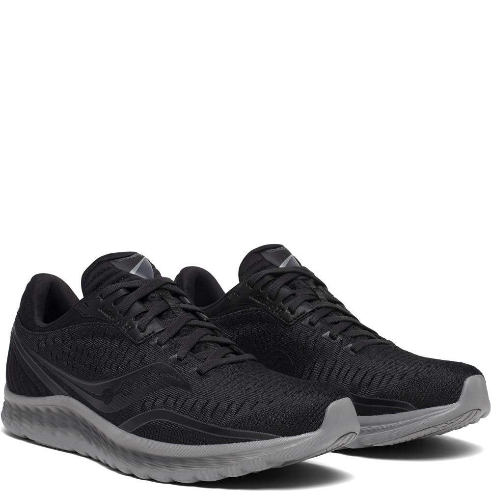 Saucony Kinvara 11 - Men's Blackout Shoe Deals Outlet