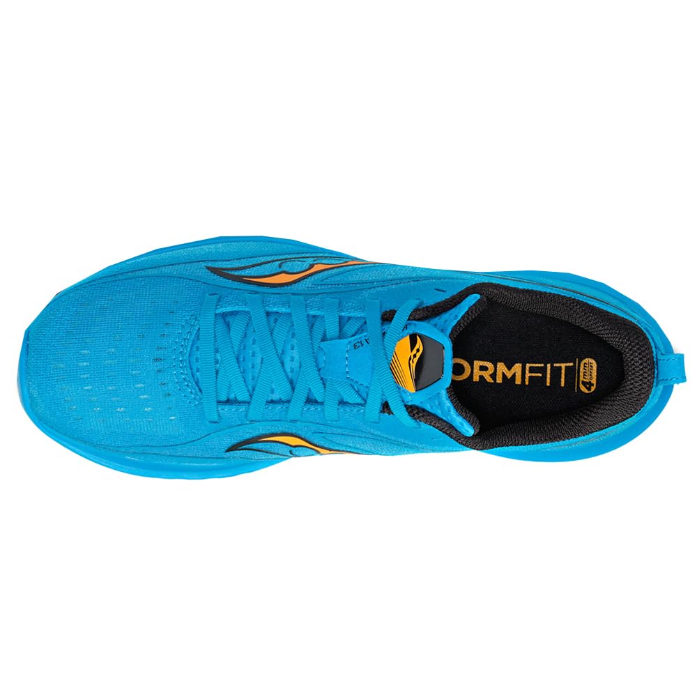 Saucony Kinvara 13 - Men's Ocean/Gold Shoe Deals Outlet