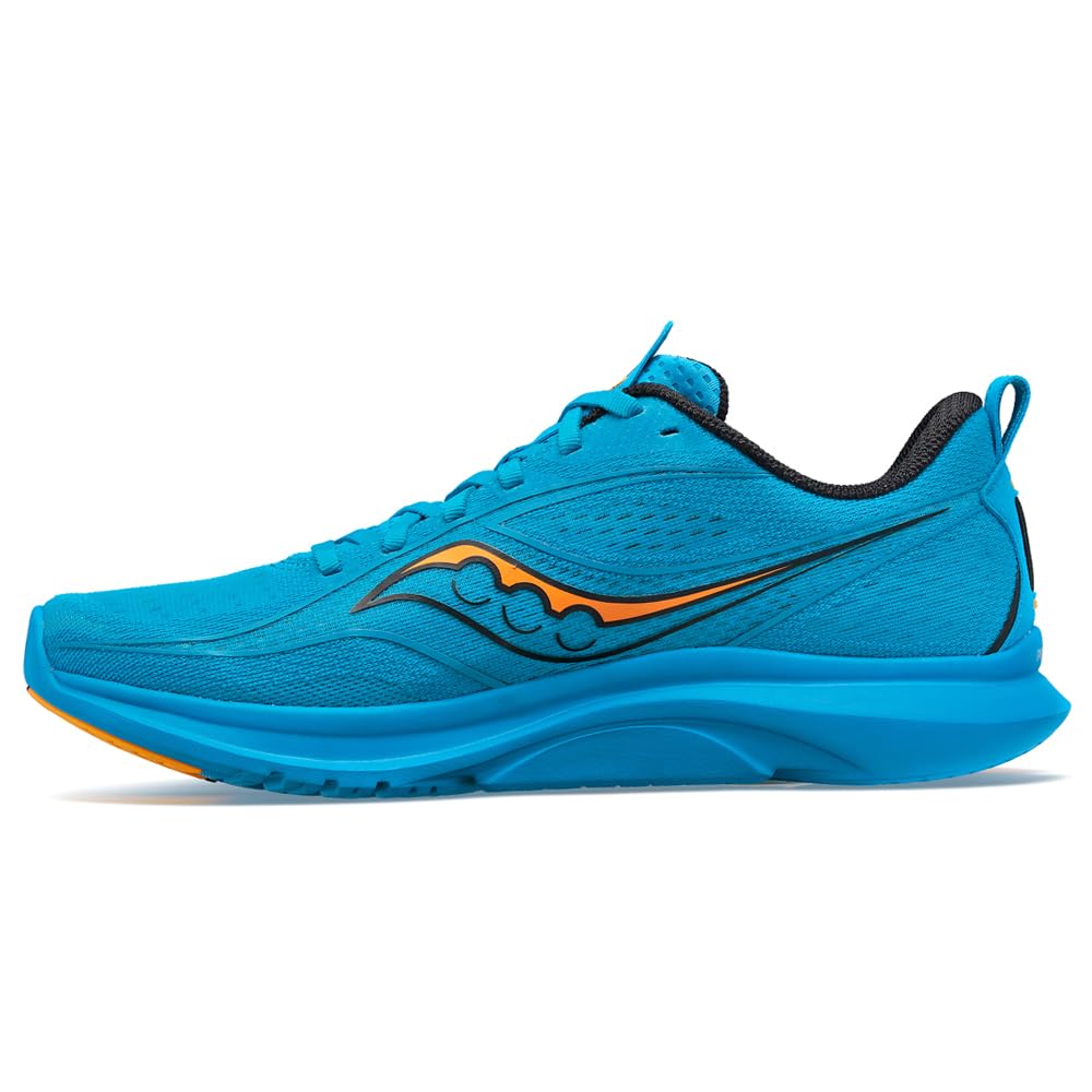 Saucony Kinvara 13 - Men's Ocean/Gold Shoe Deals Outlet