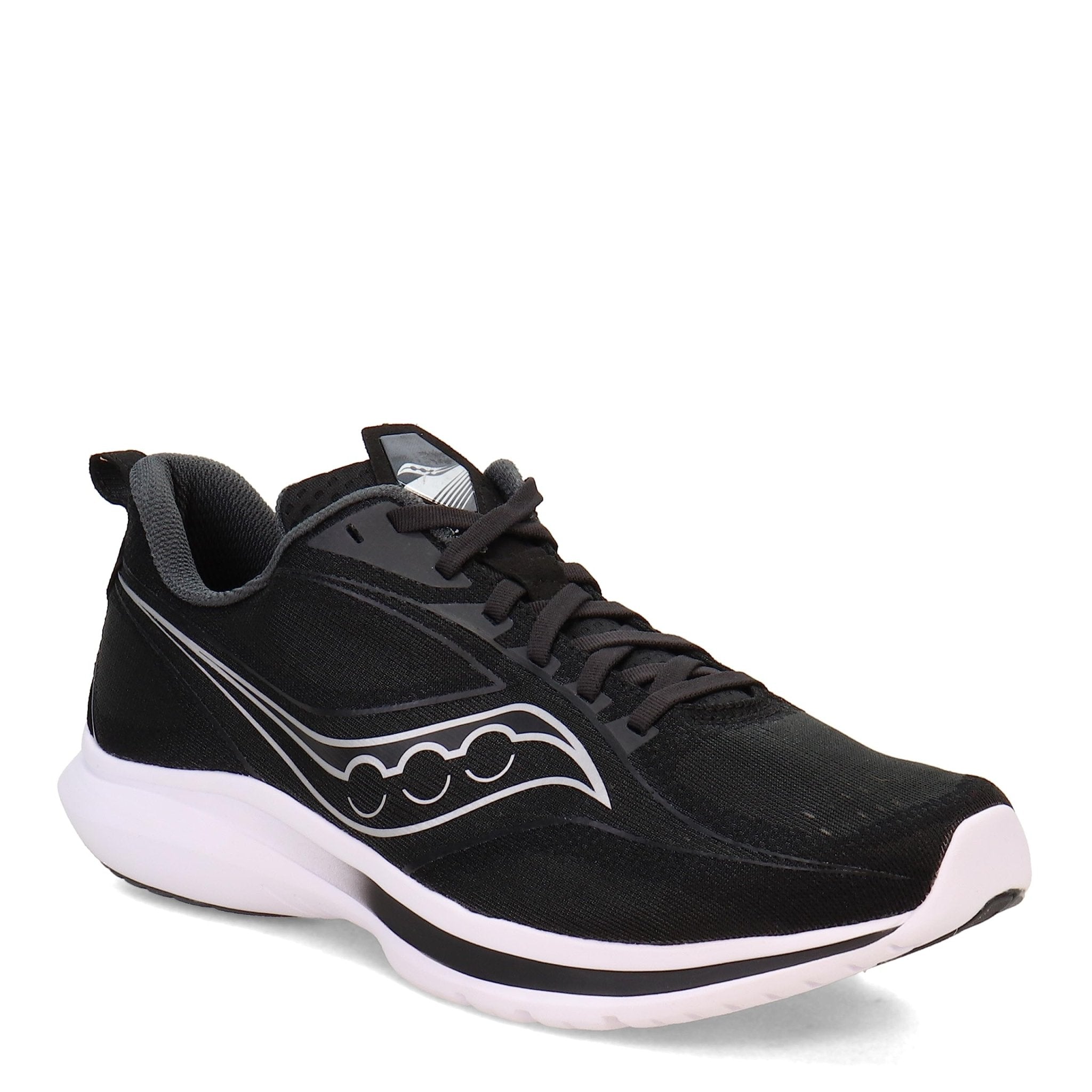 Saucony Kinvara 13 - Men's Black/Silver Shoe Deals Outlet