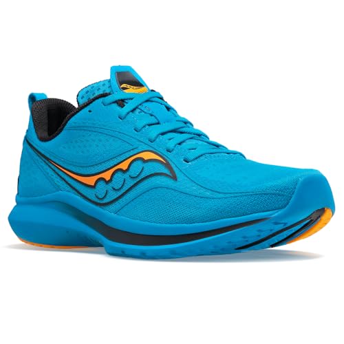 Saucony Kinvara 13 - Men's Ocean/Gold Shoe Deals Outlet