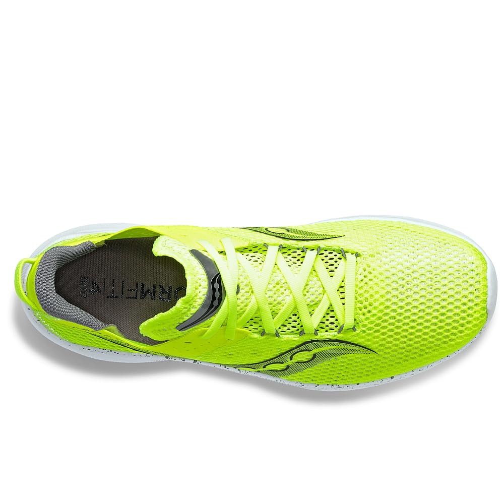 Saucony Kinvara 14 - Men's Citron/Black Shoe Deals Outlet