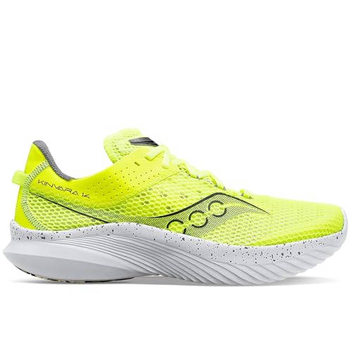 Saucony Kinvara 14 - Men's Citron/Black Shoe Deals Outlet