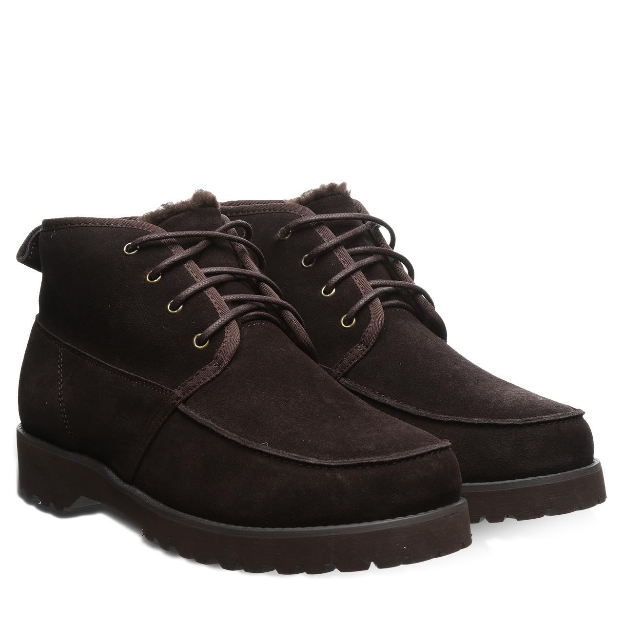 BEARPAW Kyle Boot - Men's Chocolate Shoe Deals Outlet