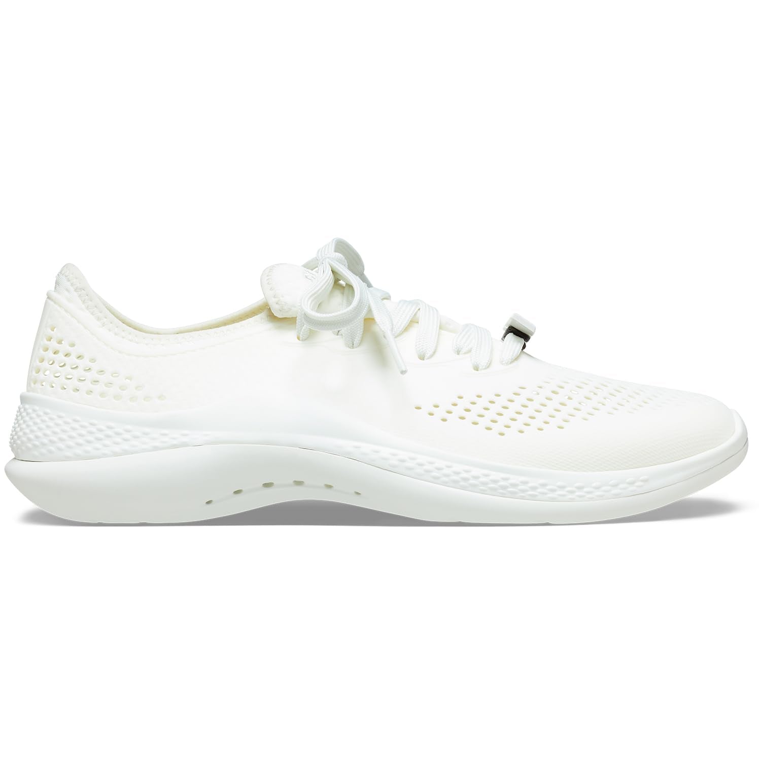 Crocs LiteRide 360 Pacer Sneaker - Women's Almost White/Almost White Shoe Deals Outlet